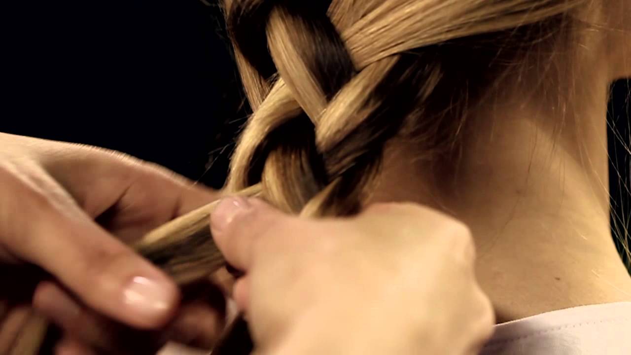 TUTO COIFFURE FEMME • Tresse 4 brins par Franck Provost