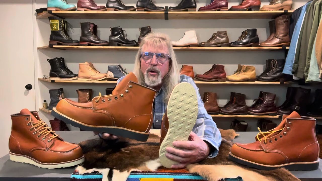 Red Wing X Steve McQueen 278 Comparison to the 875