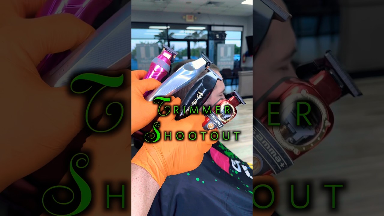 Кто победил? Соревнование лучших триммеров #барбер #набордляпарикмахерской #триммердляволос