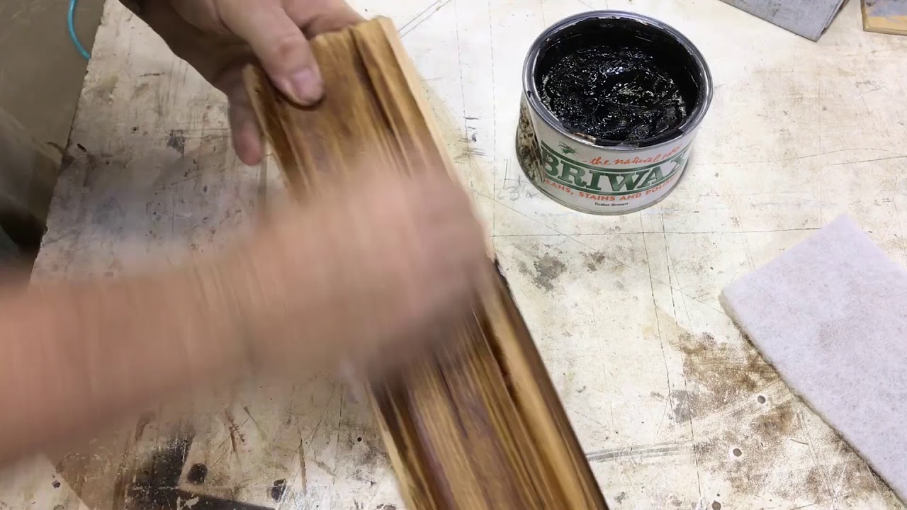 Wood Finishing with Briwax