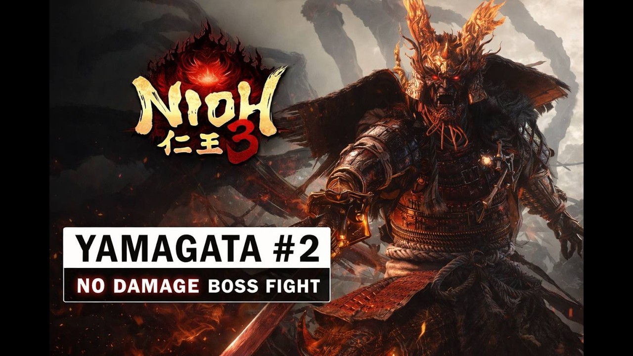 Nioh 3 - HOW TO BEAT Yamagata Masakage #2 Boss Guide (No Damage)