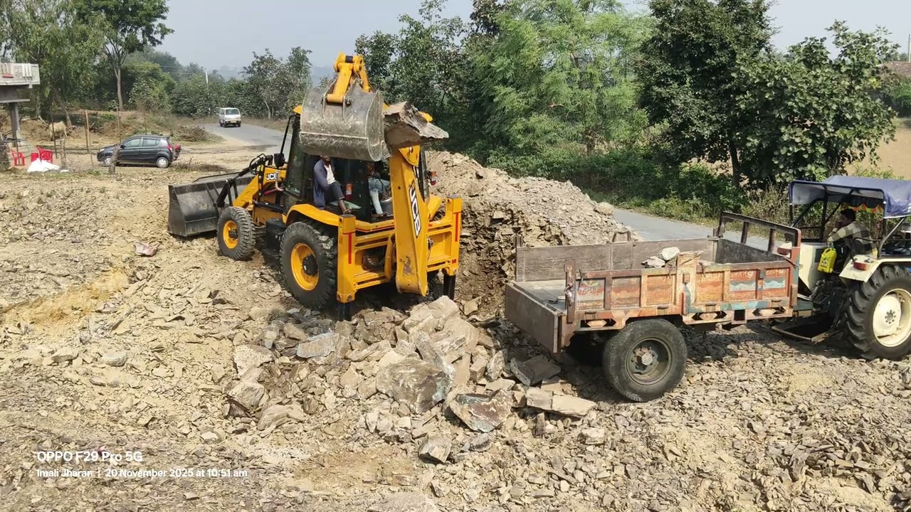 JCB CONTRACTION old  pathar nikaalte hue like comment share doston subscribe 🍂🎊