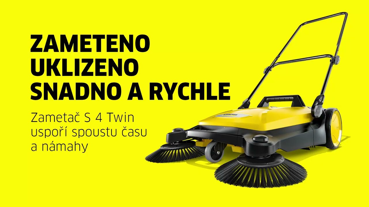 Zameteno, uklizeno, snadno a rychle