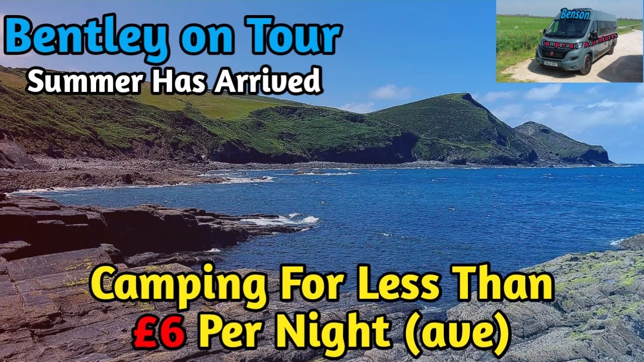 Arriving at Bude Camping & Caravanning Club Site | Hike To Crackington Haven | Camping For Under £6