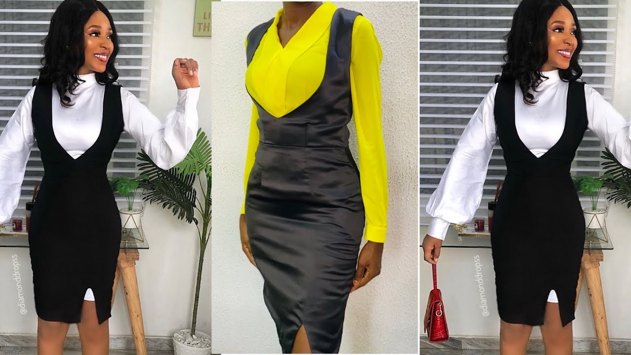 DIY: Pinafore Dress Tutorial / Cutting and Stitching
