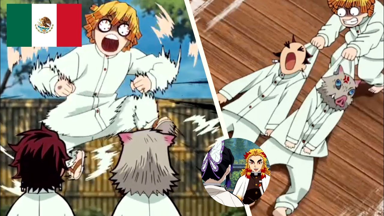 ZENITSU ENLOQUE ENCONTRÁ DE TANJIRO Y INOSUKE POR ESTA RAZÓN.. / MOMENTOS DIVERTIDOS 😆 | KNY ❤️‍🔥