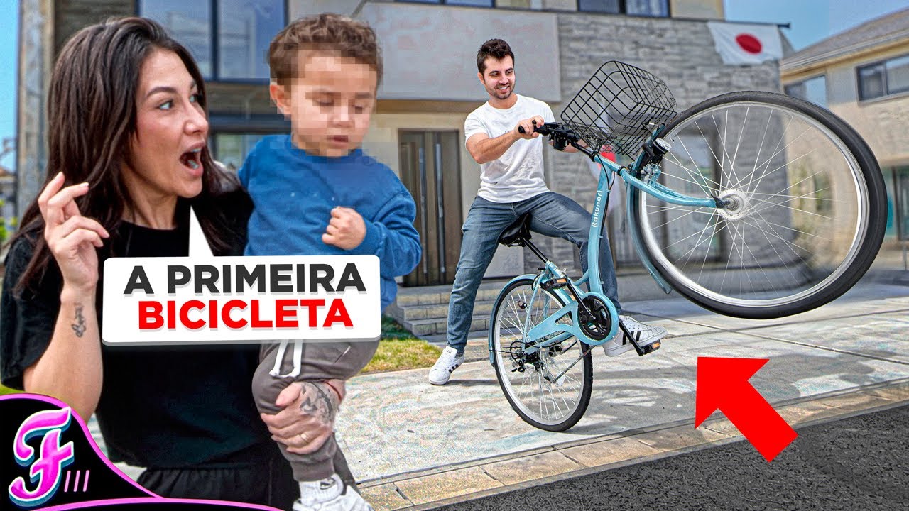 NOSSA PRIMEIRA BICICLETA NO JAPÃO 🇯🇵  - Fran Japa
