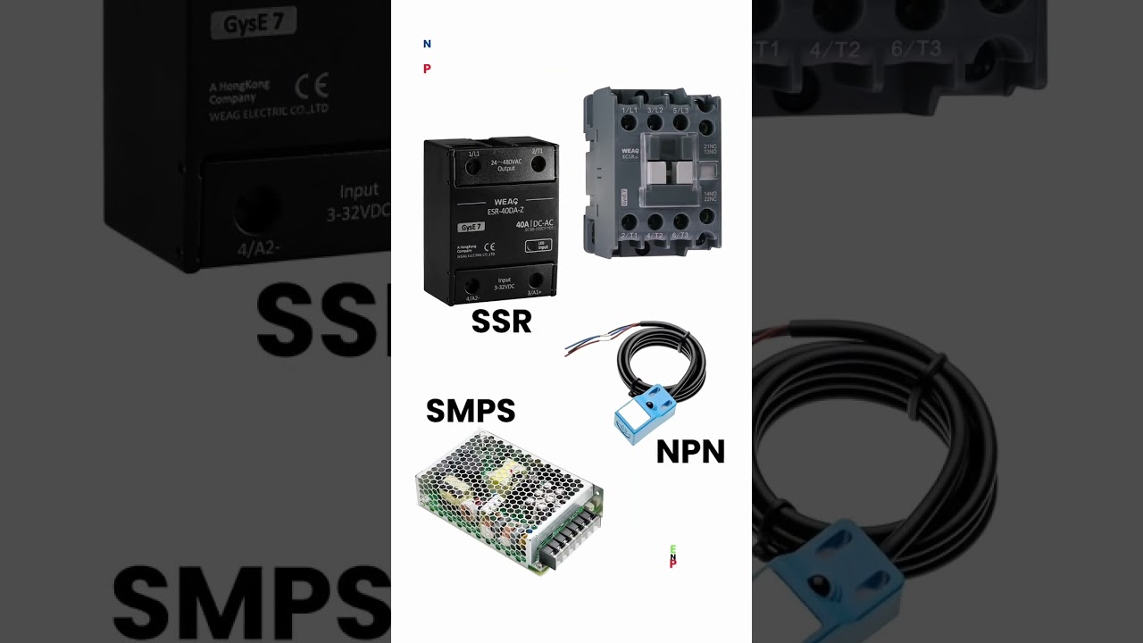 Solid State Relay with Sensor & SMPS: Weak Signal Controls High Power.#short @MRINDIANHACKER