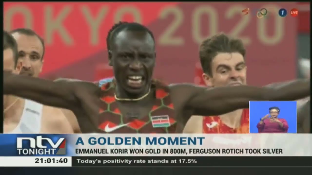 Tokyo Olympics: Kenya scoops gold and silver in 800m men's race