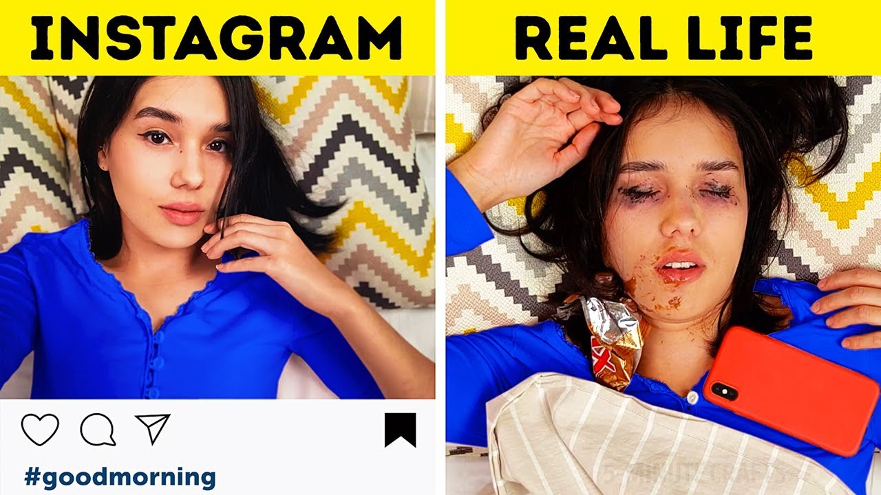 INSTARGAM VS REAL LIFE