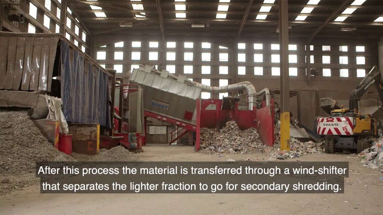 Solid recovered fuel at Wastecycle