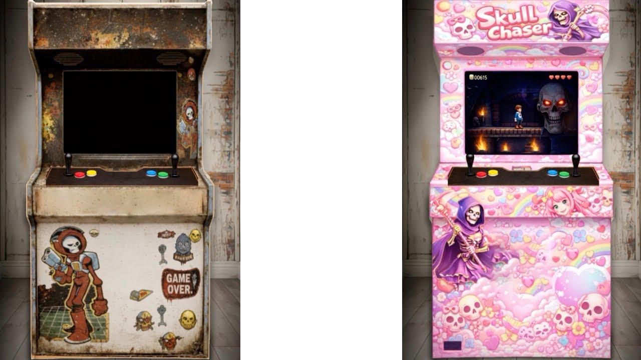 From Rust to Retro Dream! Arcade Machine Restoration Transformation | Skull Chaser Makeover