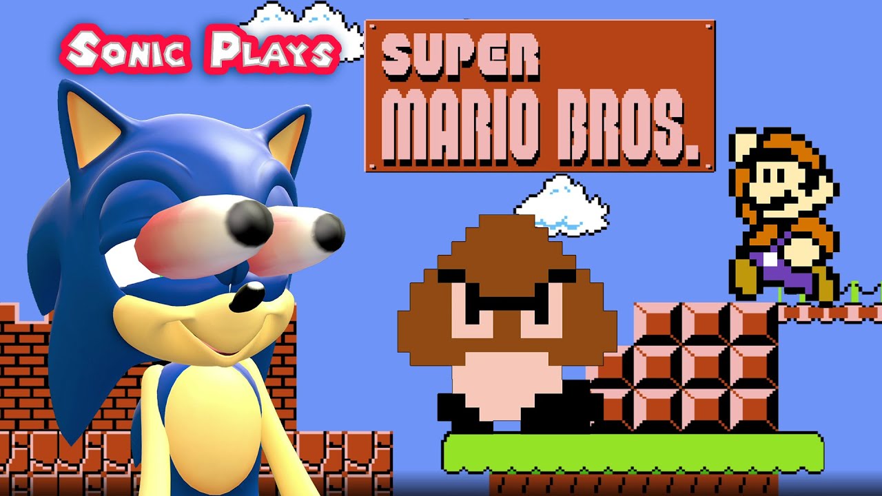 Sonic Plays: Super Mario Bros!!
