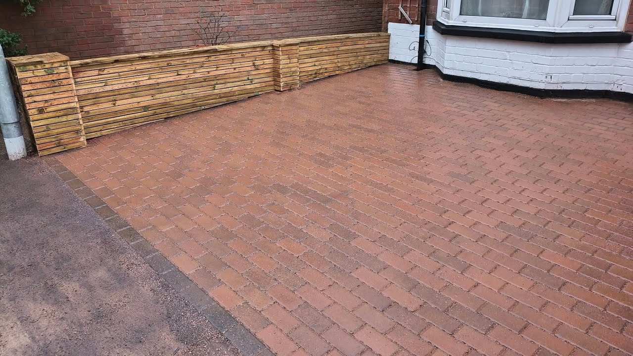 Landscape!! Pouris Paving driveway (start to finish) 