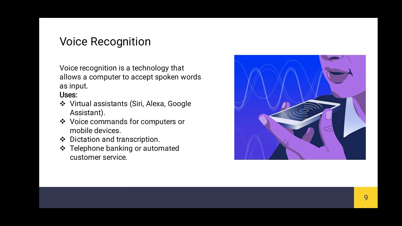 Application of Information and Communication Technologies (Input Devices)