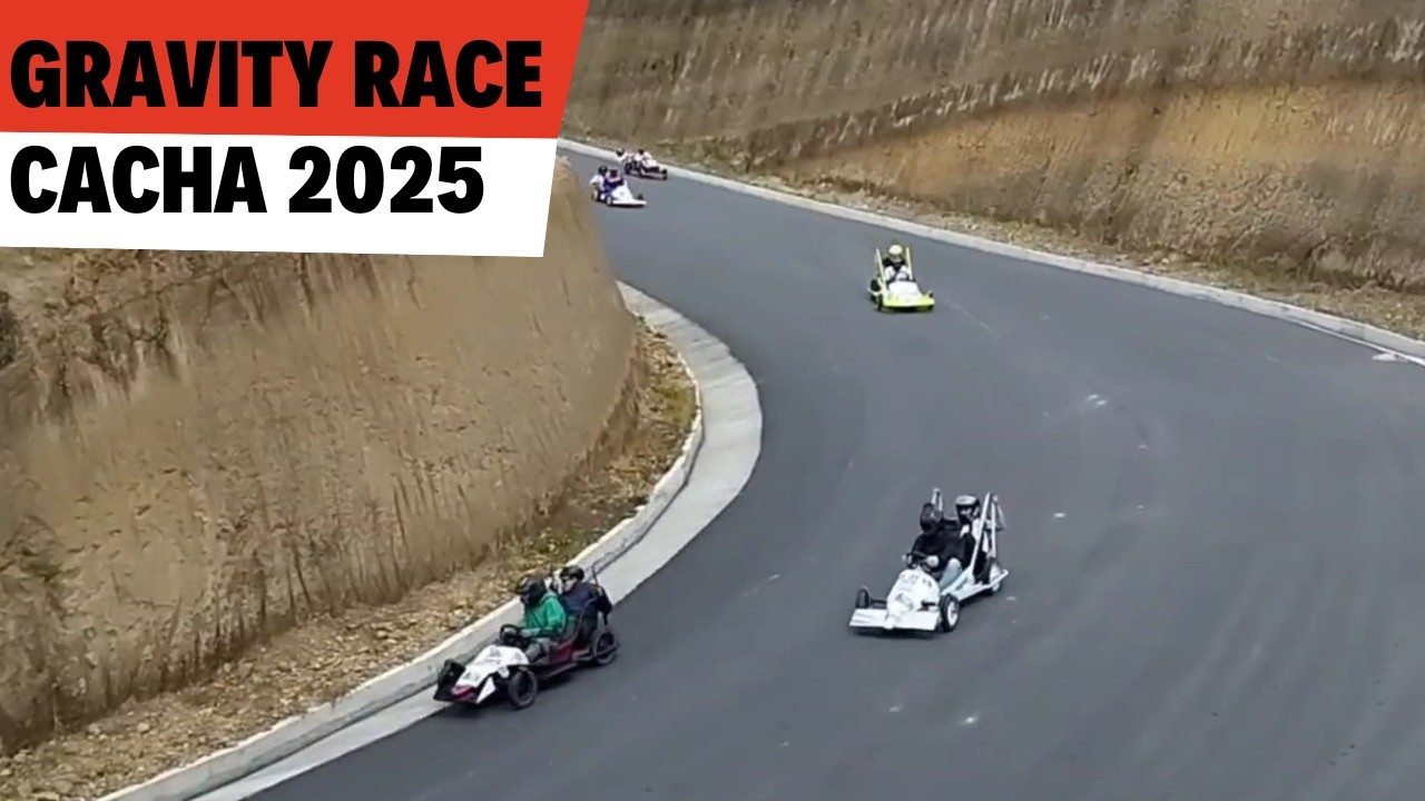 🔥 ¡ F1 Sin Motor: Velocidad Extrema en los Andes Chimborazo, Cacha 2025, PRIMER LUGAR 🏁🏎