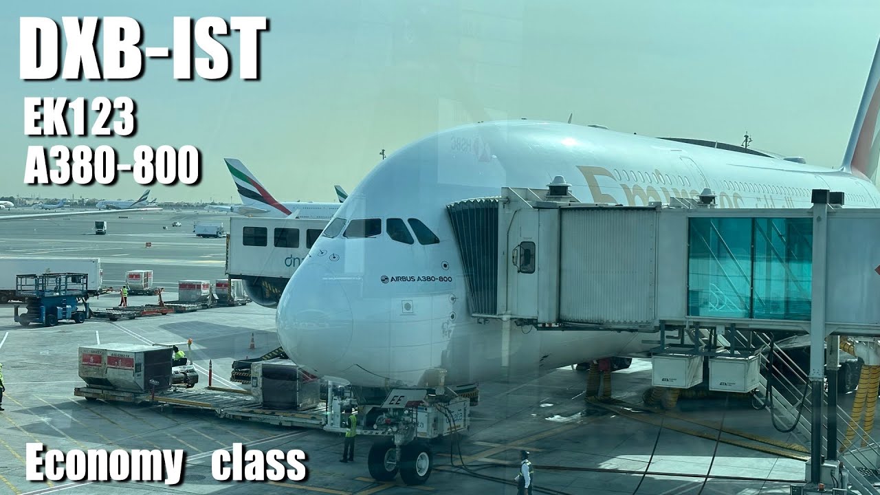 Эмирейтс EK123 A380-800 Дубай(DXB) — Стамбул(IST) | Отчет о поездке