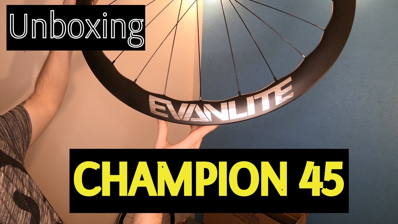 EVANLITE CHAMPION 45  - unboxing nowych kół