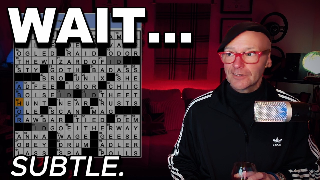 This NYT Monday Crossword Is Subtler Than It Looks | Full Solve | Feb 16, 2026