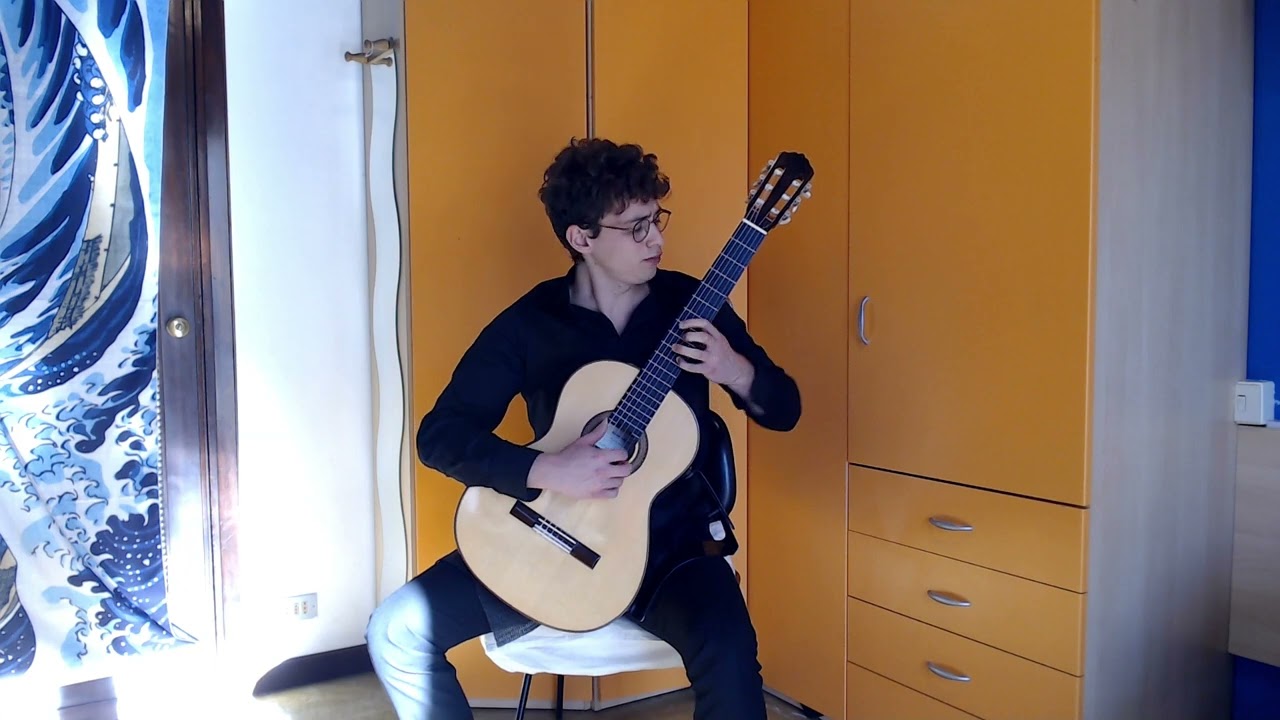 Mattia De Lazzari plays Heitor Villa-Lobos, Antonio José, Johann Kaspar Mertz - GICMC competition