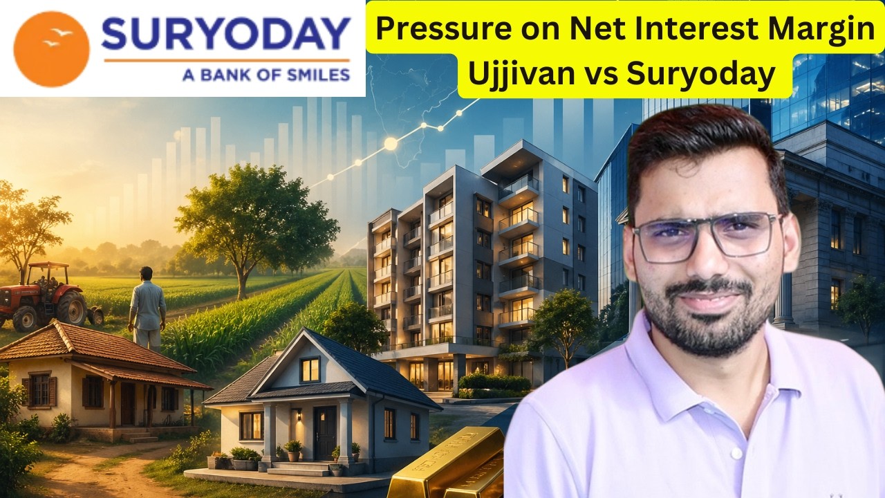Suryoday Small Finance Bank 📉 NIM Under Pressure ⚖️ Ujjivan vs Suryoday 📊 Which Is the Better Deal ?