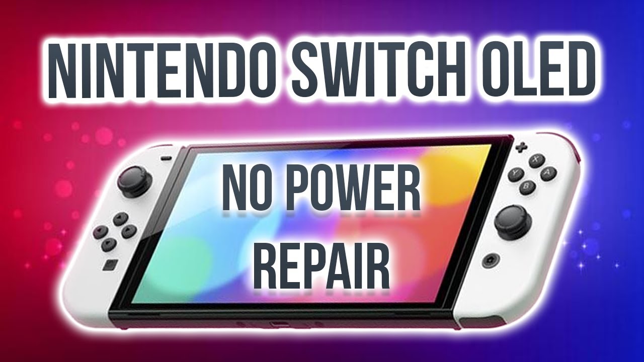 Nintendo Switch OLED No Power Repair... This Is Why!