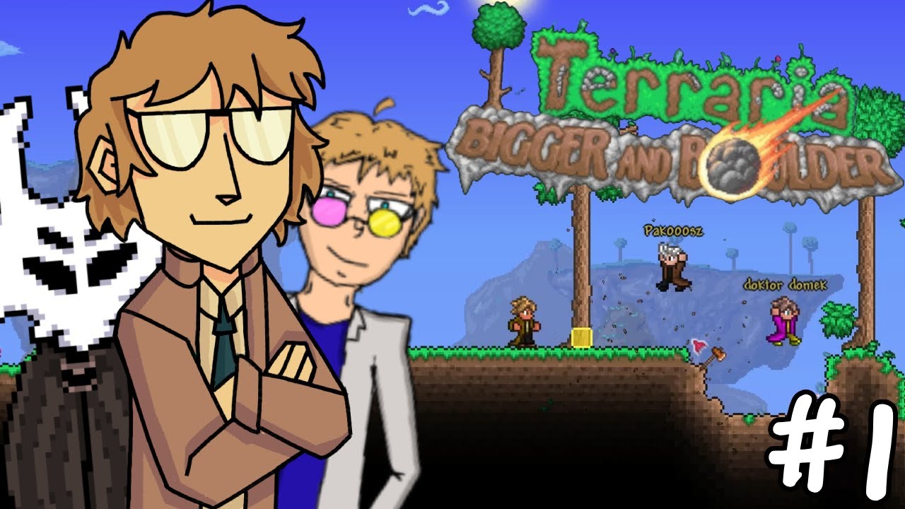 Pierwsze spotkanie na TERRARI 1.4.5 wraz z @Pak000sz i @grzegorz_dom