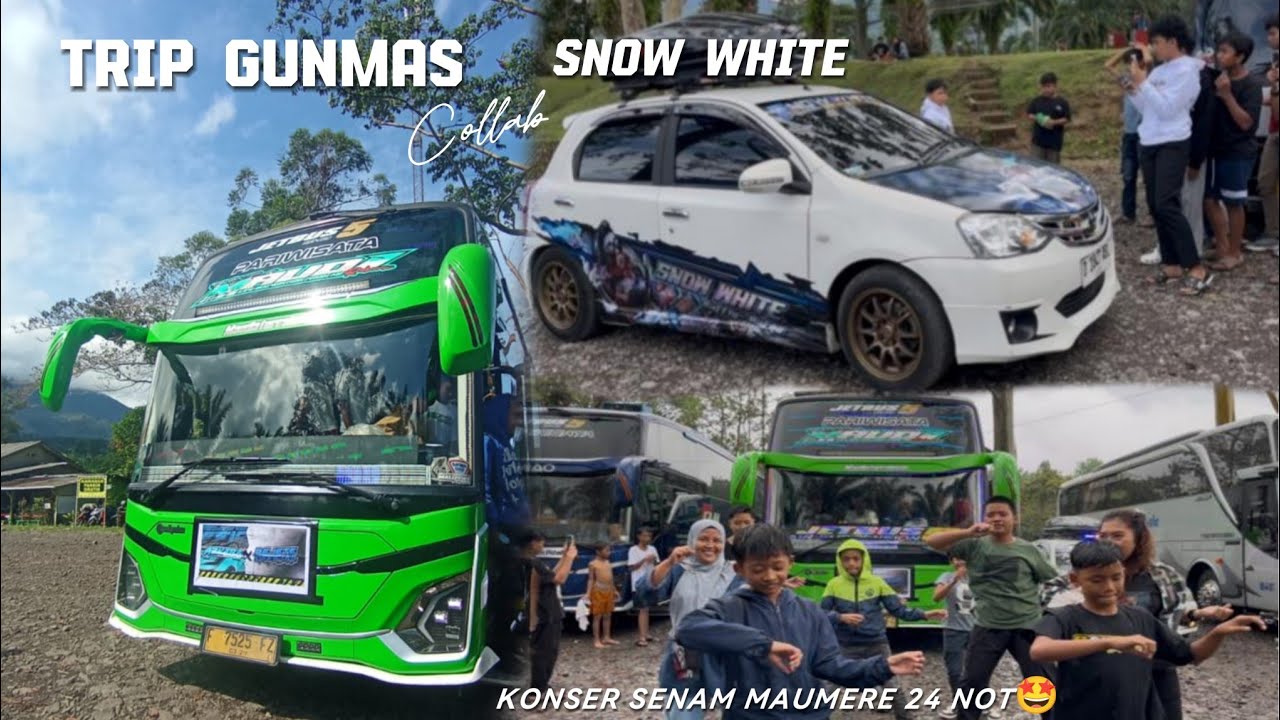 TRIP GUNMAS||MAUDI X SNOW WHITE SERU GAIS!!🤩