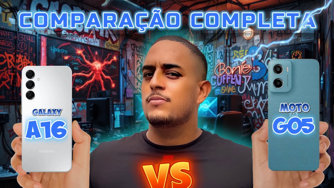 📲 GALAXY A16 vs MOTO G05 | Qual vale mais a pena ?? 🔥