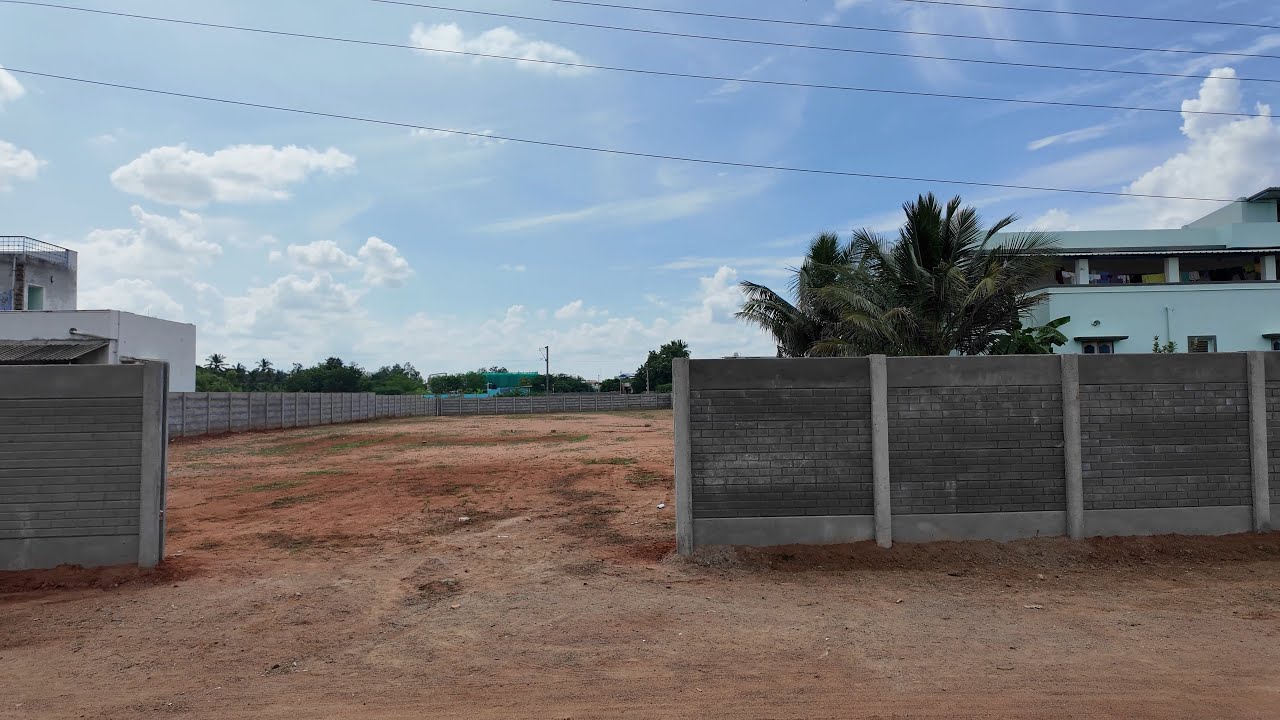 🍂Land for sale in Chidambaram Nagar |10mins Trichy International Airport | Land 20