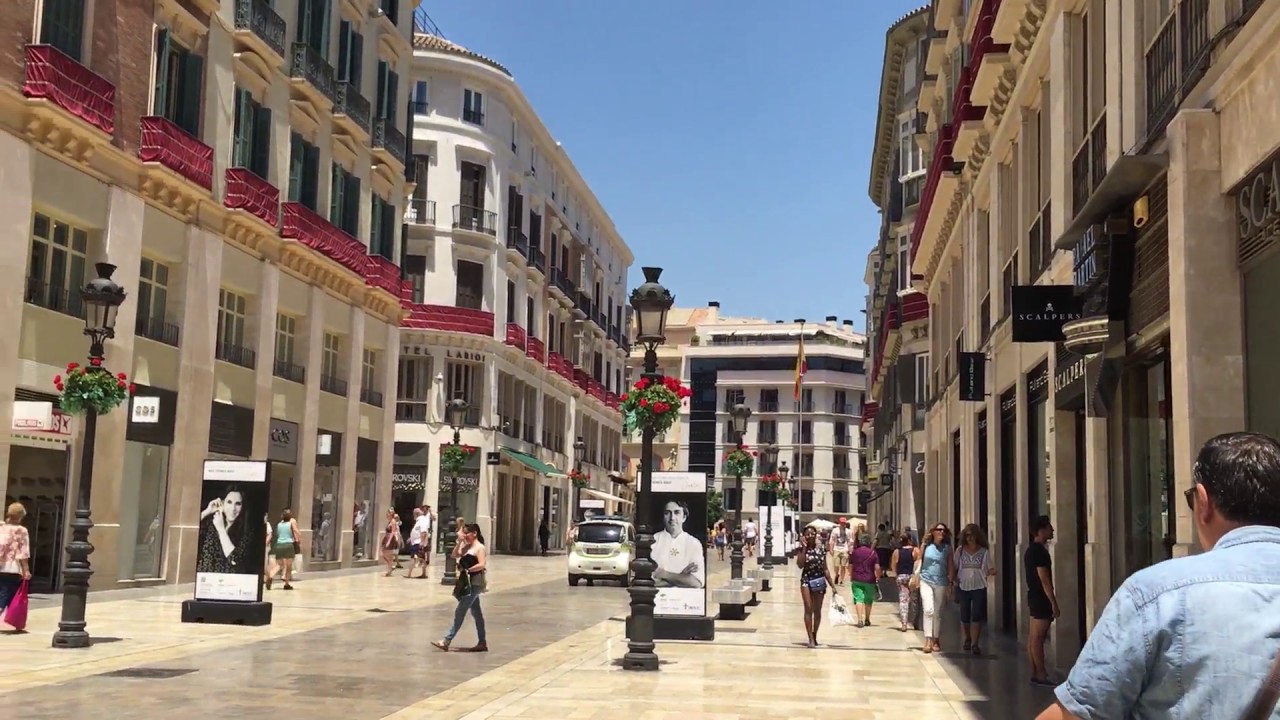 Malaga City Centre - Video of Málaga