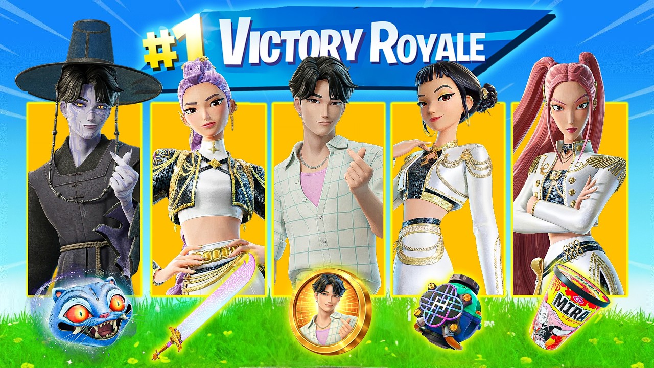 The GOLDEN KPop Demon Hunters BOSS Challenge in Fortnite!