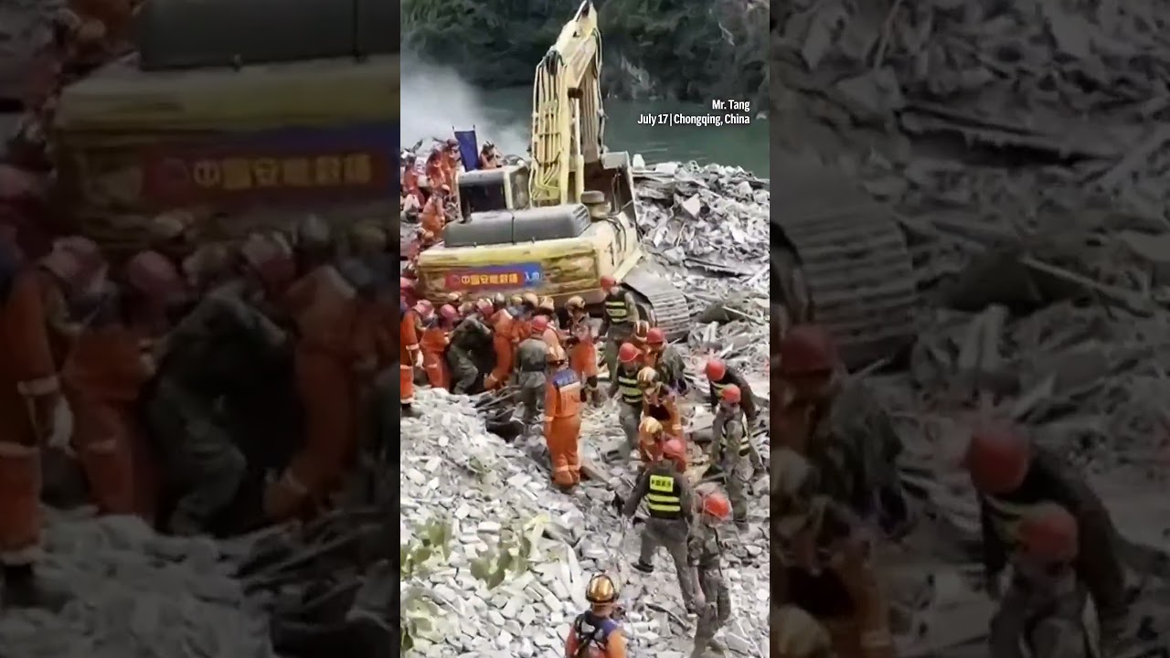 Landslide in Southwest China Buries Homes, Forces Hundreds to Evacuate | China News | N18S