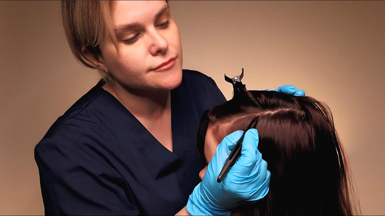 ASMR Real Person Scalp Check & Treatment For Sleep