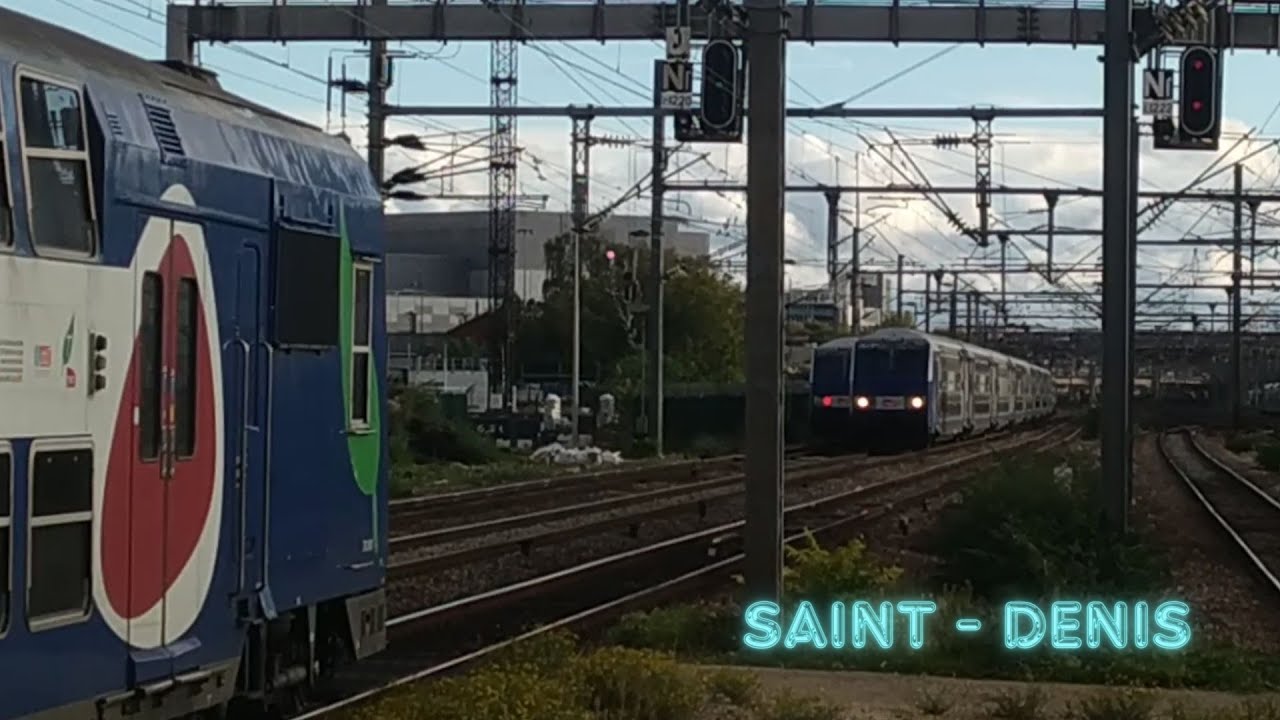TGV, Eurostar, Thalys, TER, RER, transilien à Saint-Denis (93)