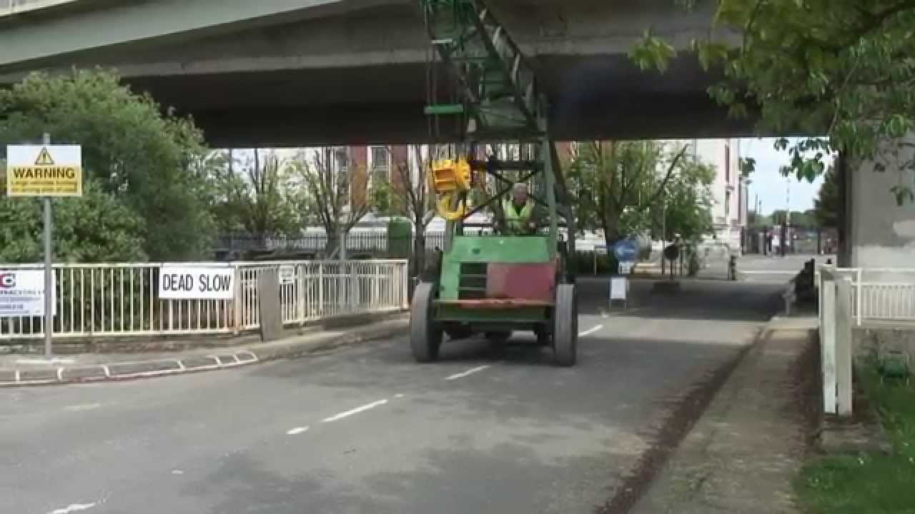 Ransomes & Rapier 6 Ton mobile crane lifting