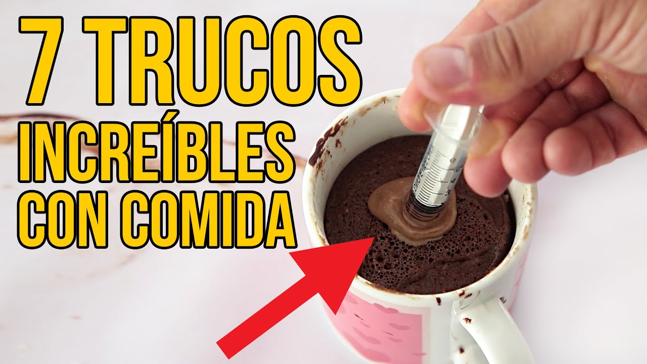 TRUCOS CON COMIDA que NO conocías que te SORPRENDERÁN