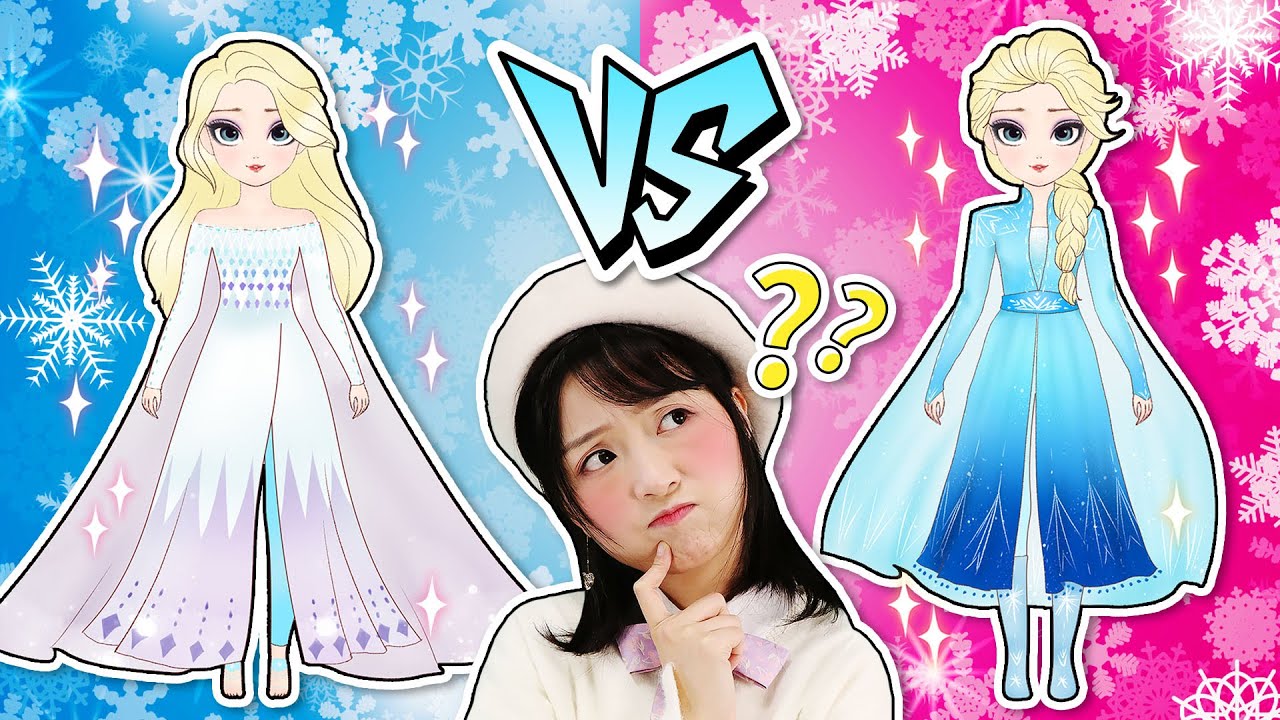 冰雪奇緣換裝遊戲！艾莎公主換裝派對開始啦！Frozen 2 dress up game 小伶玩具 | Xiaoling toy