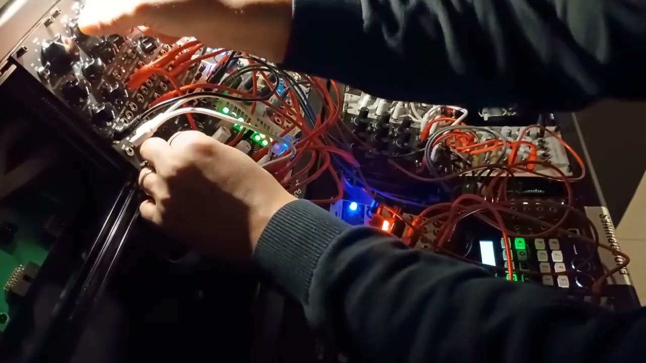 Techno Jam Modular Synths @Improvisedliverecord 