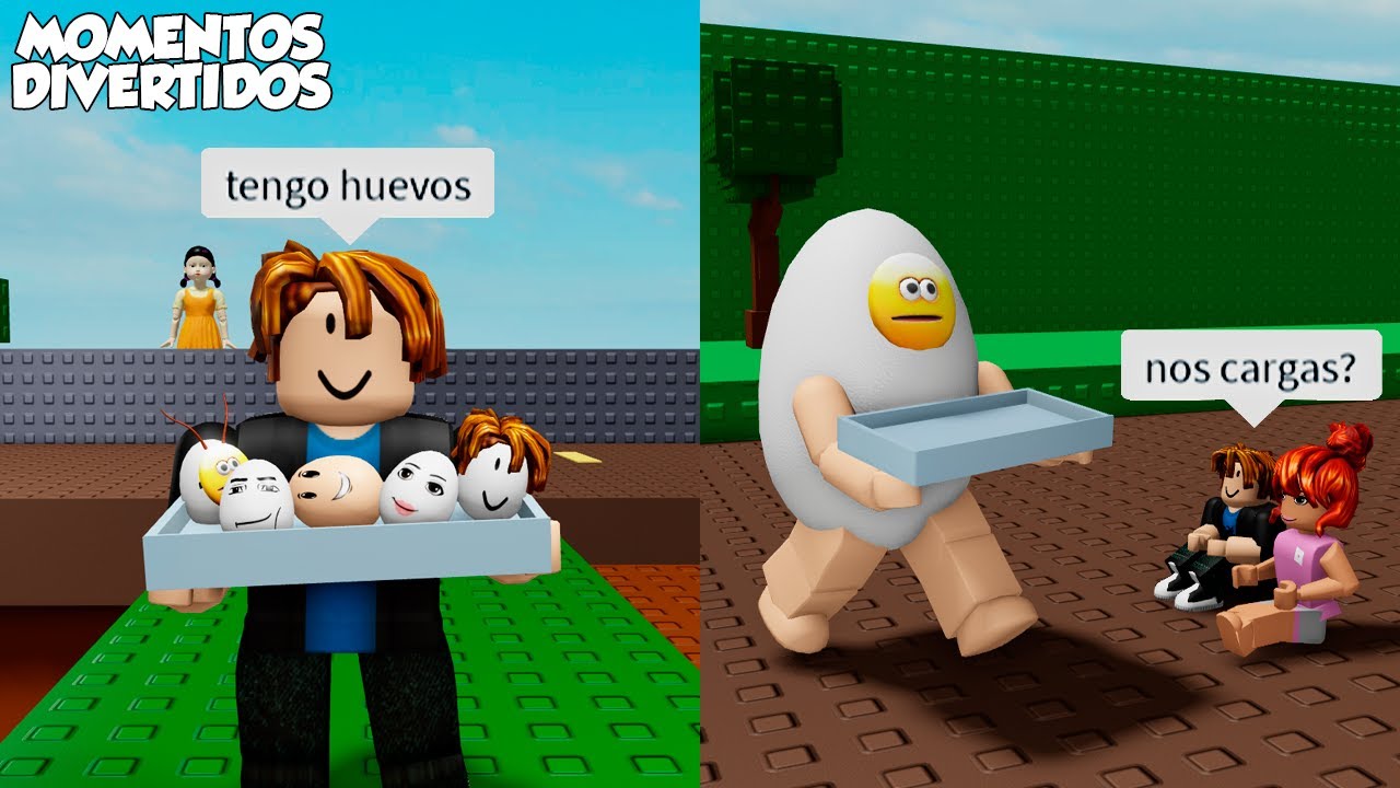 CARGA UN HUEVO 2 MOMENTOS DIVERTIDOS (ROBLOX) (FINAL)