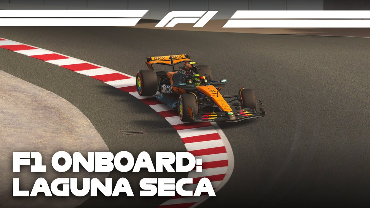 F1 2025 Ландо Норрис Лагуна Сека на борту | Ассетто Корса