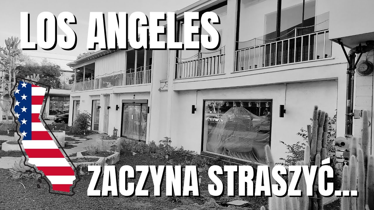 Jest gorzej niż myślałam... Los Angeles powoli UMIERA? Polacy w Kalifornii - USA na co dzień! 4k