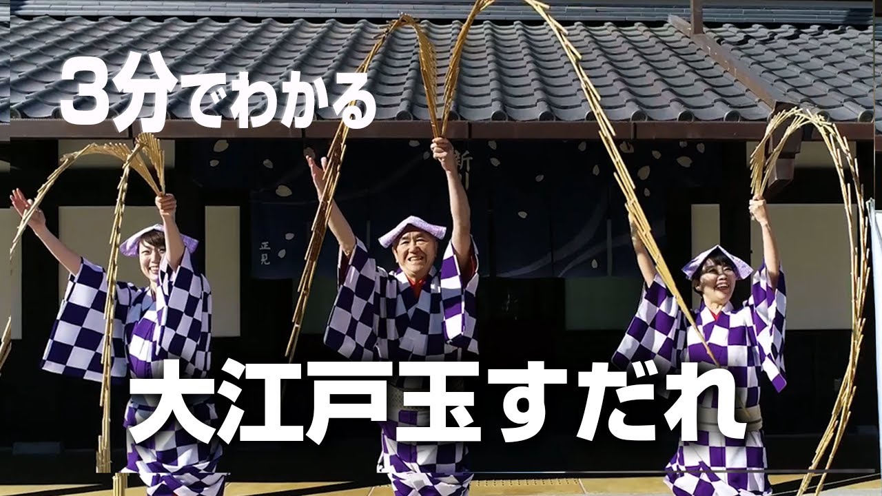 3分でわかる大江戸玉すだれ
