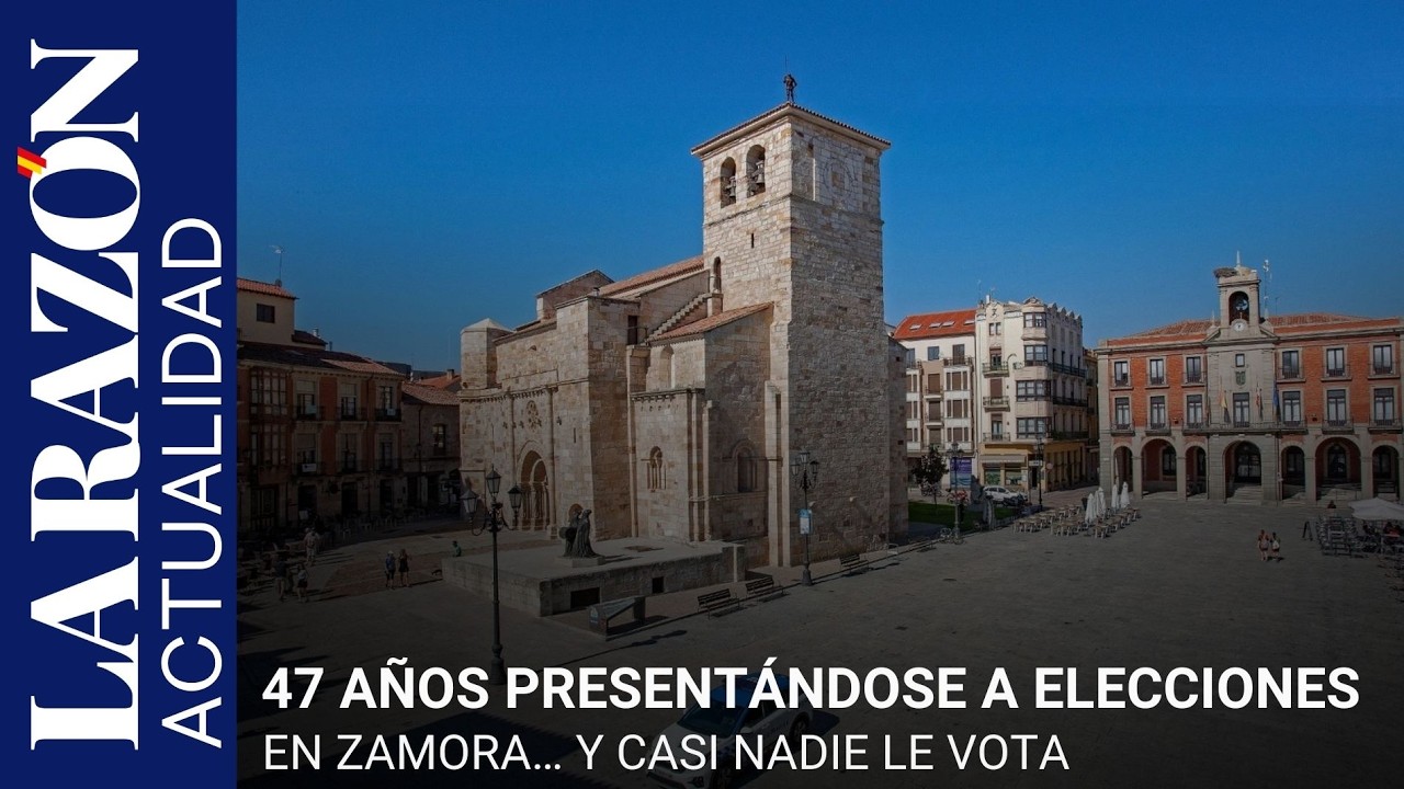47 años presentándose a elecciones en Zamora… y casi nadie le vota