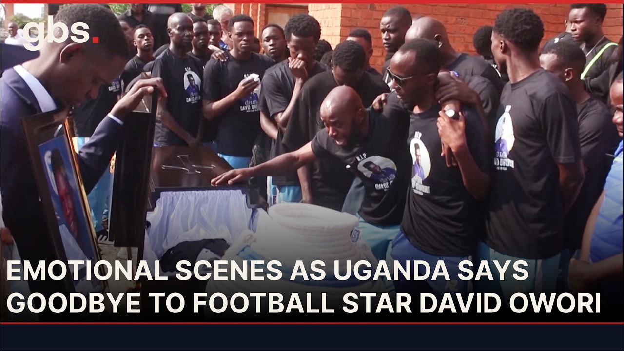 Emotional Scenes as Uganda Says Goodbye to Football Star David Owori | Memorial Service Held | AQ13