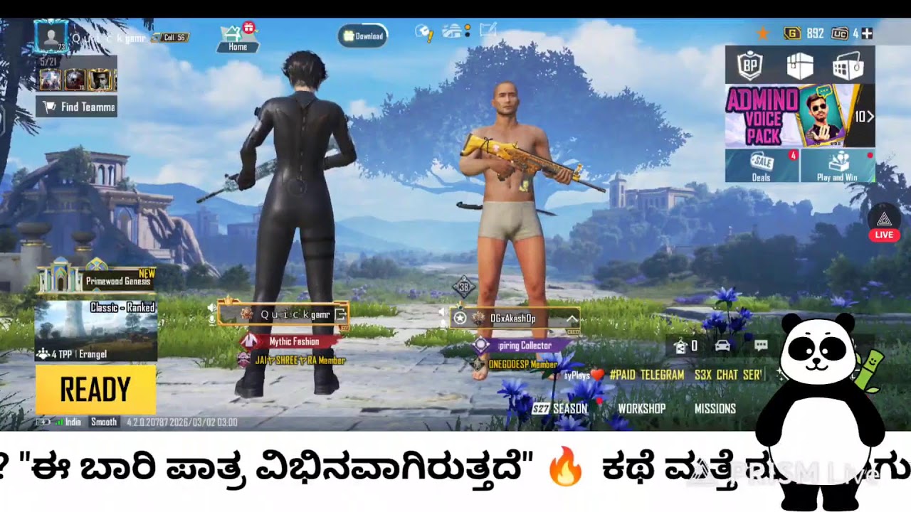 iQOO 15 🔥 ರಾಶಾ ಯಾರ್ ಗೊತ್ತಾ BGMI LIVE kannada 😱 #bgmilive #pubglive #kannada #viral  #Rasha Gaming