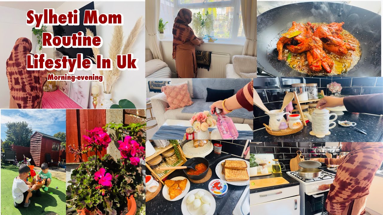 Sylheti Mom Routine Lifestyle In Uk| morning to evening | breakfast,lunch,cleaning#viralvideo#vlog 