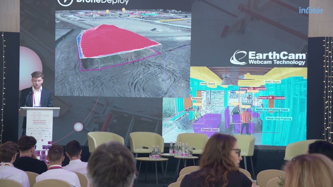 INFOTÉR CONTECH 2025 – Hol tart az AI adaptáció az építőiparban? (Varga Gergely)