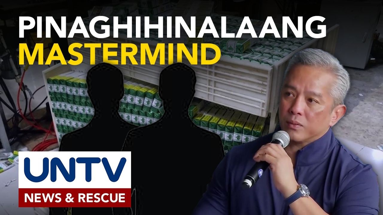 2 pulitiko, hinihinalang mastermind at nagpopondo sa iligal na pabrika ng sigarilyo sa Pampanga