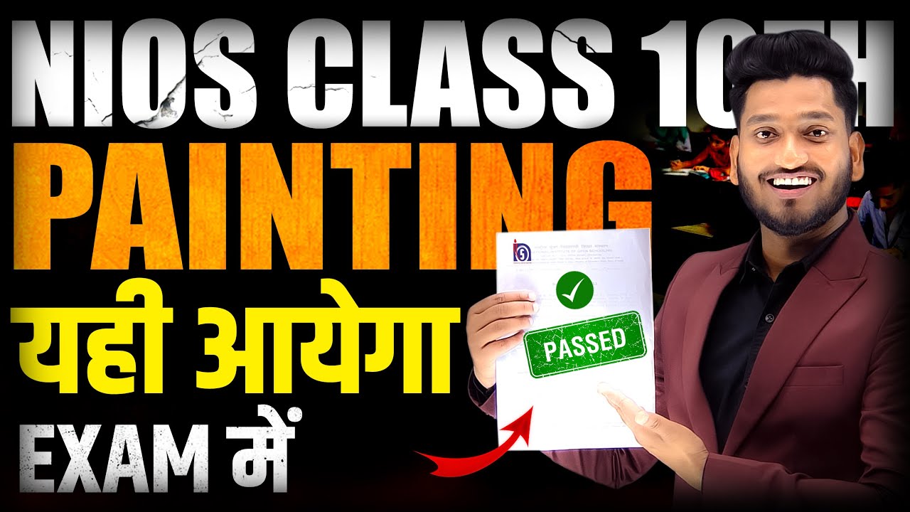 NIOS Class 10th Painting Most Important Questions With Answer | Complete Syllabus Marathon